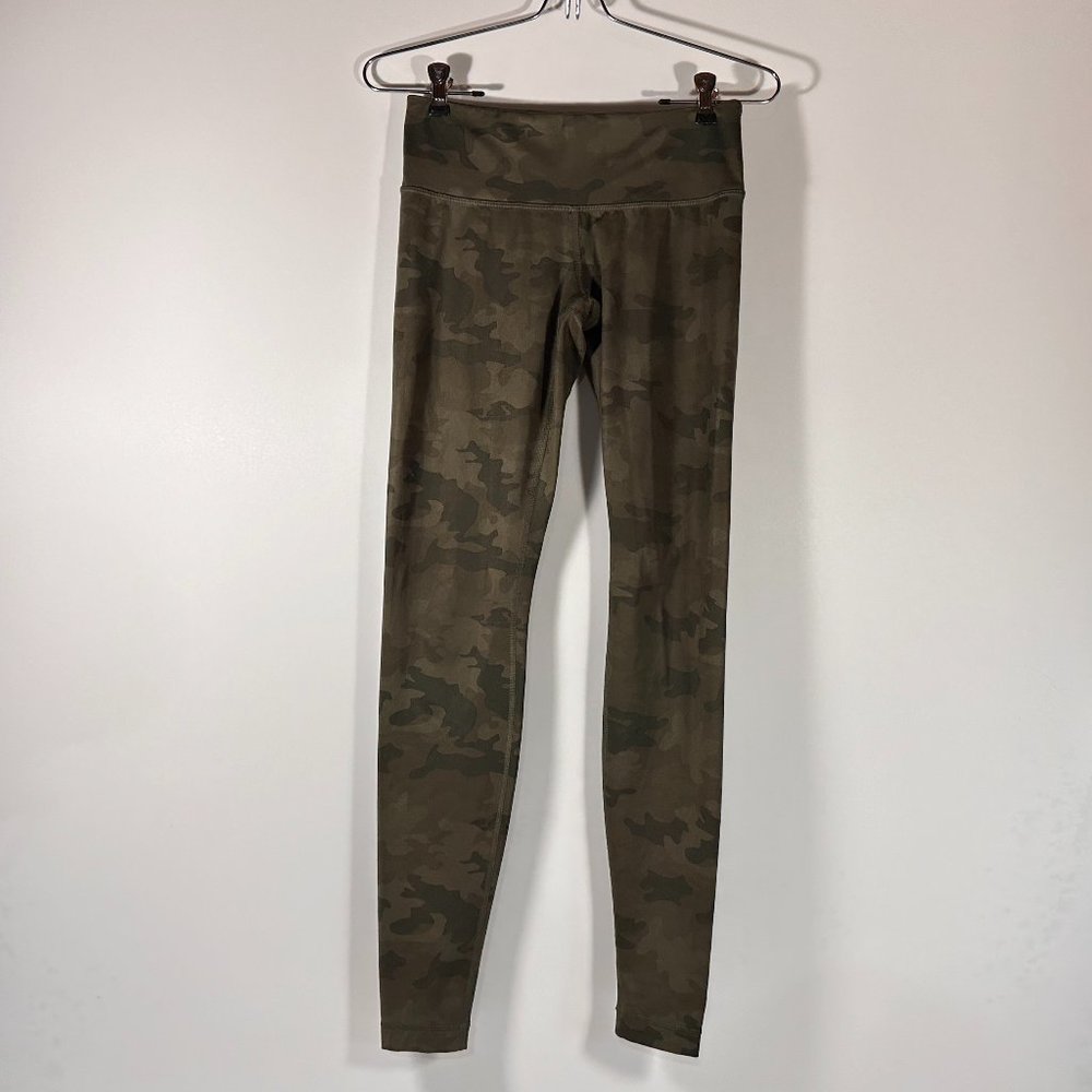 Lululemon Camo Print Leggings Women Size 4